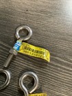 6- Pack Lot National Hardware Eye Bolt Stainless Steel 1 4  X 2-1 2  N221-580 No