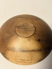 Walnut Hand Turned Wooden Bowl - Signed By Artist