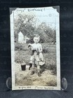 Vintage Photo Antique Toy Play Horse Overalls 1940   s