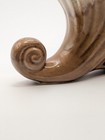 Vtg Usa Pottery Mccoy Shawnee Conch Shell Cornucopia Horn Of Plenty Planter vase