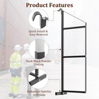 2 Pack Cargo Shipping Container Shelving Brackets  3-tier Steel Storage Shelves