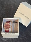 Nwt Michael Kors Mk6451 Ladies Parker Watch And Bracelet Gift Set   rare Item   
