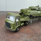 Dinky Toys - Aec Artic Transporter With Chieftain Tank - Complete W  Box 1976