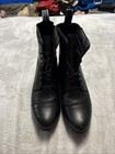 Ariat Heritage Iv Paddock Boots Black Leather Lace Up Equestrian Womens Size 9
