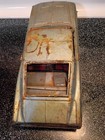 Vintage 10  Tin Friction Ford Mustang Fastback Japan Toy Car 