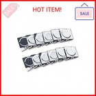 Ogrmar 12 Pack Magnetic Clips 1 2 Inch Heavy Duty Refrigerator Magnet Clip