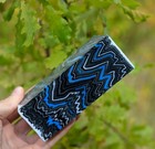 Custom Micarta-style Knife Handle Scales   G10 Canvas Composite Block   Handmade