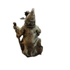 Vintage Pewter Wizard Figurine From Tutor Myth And Magic Collection 3    S4