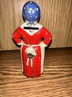 Vintage Black Americana Heavy Cast Iron Piggy Bank Maid Aunt Jemimma 5   