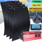 400 Watt Flexible Solar Panel 18v Mono Home Rv Rooftop Camping Off-grid Power