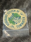 Olympia Tumwater Tab Button Vintage 2    Old Pin Beer Brewery River Advertising