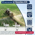 Spray Boom Repair Kit  Sprayer Parts With 8001-vs Tips 50 Mesh Screens And 1  Sq