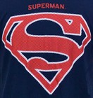 Superman Football Jersey T-shirt Dc Comics Clark Kent Graphic Tee Blue Nwt