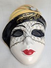Porcelain Mardi Gras Mask Decorative Wall Hanging