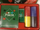 Vintage Poker Set Chips Card Book Learn To Play Poker And Win Texas Holdem Omaha