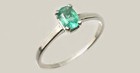 Colombian Emerald Ring   ct Antique 19thc - Gem Of Ancient Greece Aristotle Plato