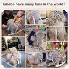 - Plush Rocking Horse  Mammoth Rocker  Stuffed Rocker Toy For Child 1-3 Year    