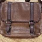 Fossil Rustic Handbag Genuine Leather Shoulder Purse Satchel Crossbody Bag 13x11