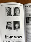 Signed Playbill Nick Jonas Adrienne Warren The Last Five Years Broadway