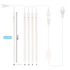 8 Tubes Lights Meteor Shower Rain Tree String Light Outdoor Christmas