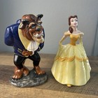Beauty   The Beast Porcelain Figurines Vintage