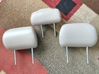 Oem 1999 Toyota Land Cruiser Rear Second Row Headrest Set Leather Beige 1998 07