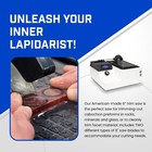 Hi-tech Diamond 6  Trim Saw   Lapidary Saw Machine   Includes Two Saw Blades