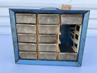B49- 15 Drawer Metal Akro-mils Parts Organizer Storage Cabinet Bin Hardware