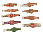 Lot Of 9 Rare Embossed Antique Paper Cigar Bands Gold Foil Lion Van Dyck