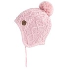 Toddler Baby Boys Girls Winter Hat Kids Ear Flap Warm Fleece Lined Knit Beani   