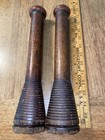 Lot Of 17 Vintage Wooden Yarn Spools