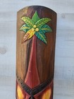 Tiki Mask 20  Wood Hawaiian Island Home Wall Decor Tribal African Polynesian