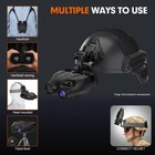 Rechargeable Head Mounted Fhd Night Vision Goggles Digital Ir Hunting Binoculars
