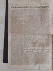Original Historical Newspaper 1914 Franz Ferdinand Assassination Vienna Austria