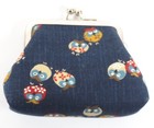 A Set Of Two Vintage Japanese Clasp Wallets   A Hand Mirror Circa 1980s
