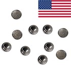 50pcs Azdent Dental Orthodontic Lingual Buttons Bondable Round Base 10pcs pack