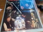 Vintage 1984 Star Wars Rotj Kenner 79 Figure Poster Star Wars Is Forever 18 x22 