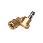 Pressure Washer Pivoting Coupler Attachment 1 4  Quick Connect 3 Angles 4500 Psi