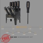 Wheeler 10pc Sae Hex Screwdriver Set Gunsmithing Rebuild Tool