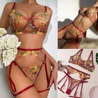 Sexy Lingerie Lace Dress Underwear W garter Belt Babydoll Nightwear Sleepwear Us