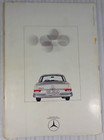 Vintage Mercedes Benz 280se Coupe Convertible Car Sales Brochure 1968