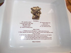 White Ceramic 8     8  X 2  Dish With Handles And  Blondies Brownie Recipe