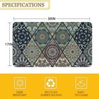    Boho Door Mat Farmhouse Kitchen Mat Decor Kitchen Floor Mat  Washable Runne   