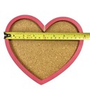 Benecreat Heart-shaped Cork Board With Pearl Pink Frame     Home   School Decor