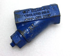 Titan Fci  1 2  Ys12 Cast Blue Iron A126 400 Mwp Gr  B Strainer Y Valve