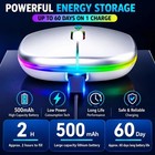 2 4ghz Wireless Optical Mouse Usb Rechargeable Rgb Cordless Mice For Pc Laptop
