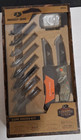 Mossy Oak 11 Piece Dress Kit Knife Set Orange Camo Headlamp New Deer Hunting New