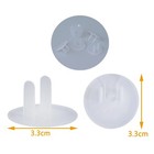 Baby Safety Outlet Covers Clear Pull Tab Childproof Electrical Socket Plugs