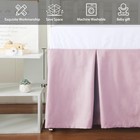 Crib Skirt Dust Ruffle  100  Egyptian Cotton 400 Thread Count Soft Breathable   
