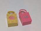 Lps Shopping Bag Lot Pink Yellow Littlest Pet Shop Accessory